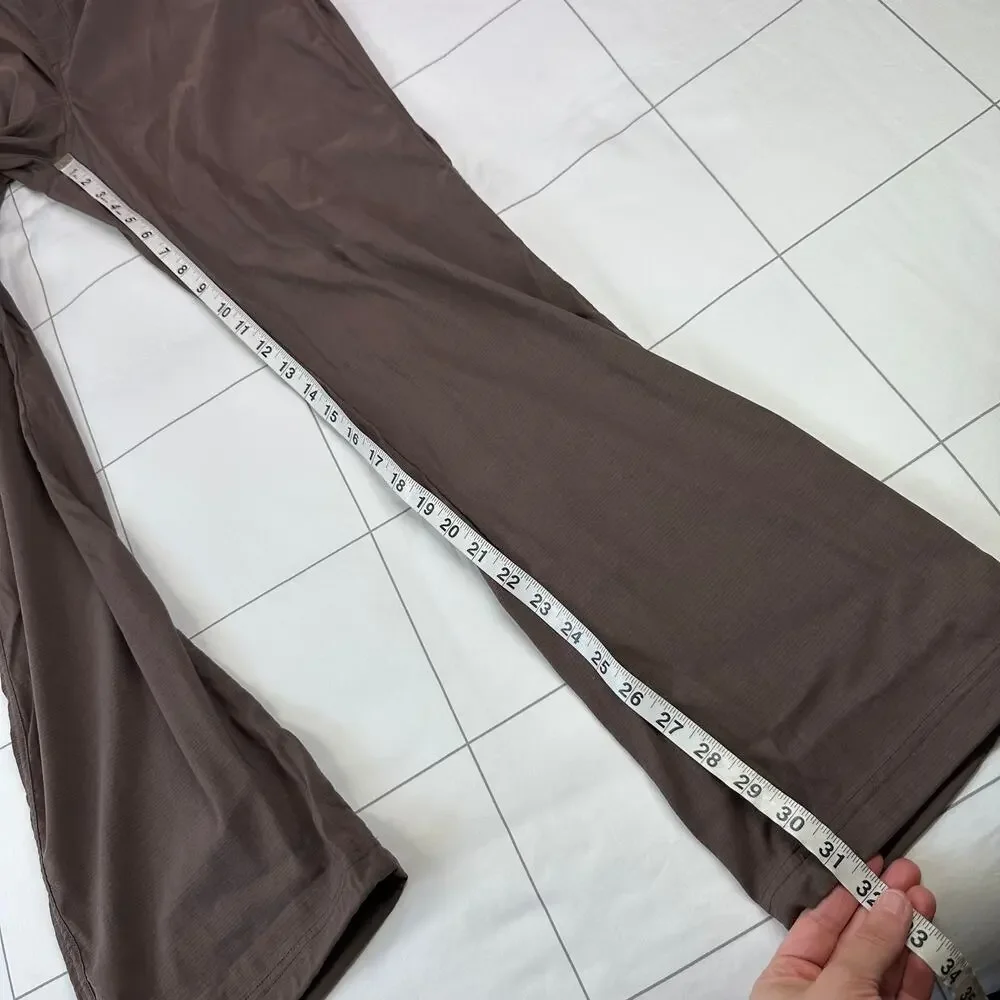 Kuhl Haven Pants Women Medium Coffee Brown Nylon Ripstop Hiking Granola Gorpcore